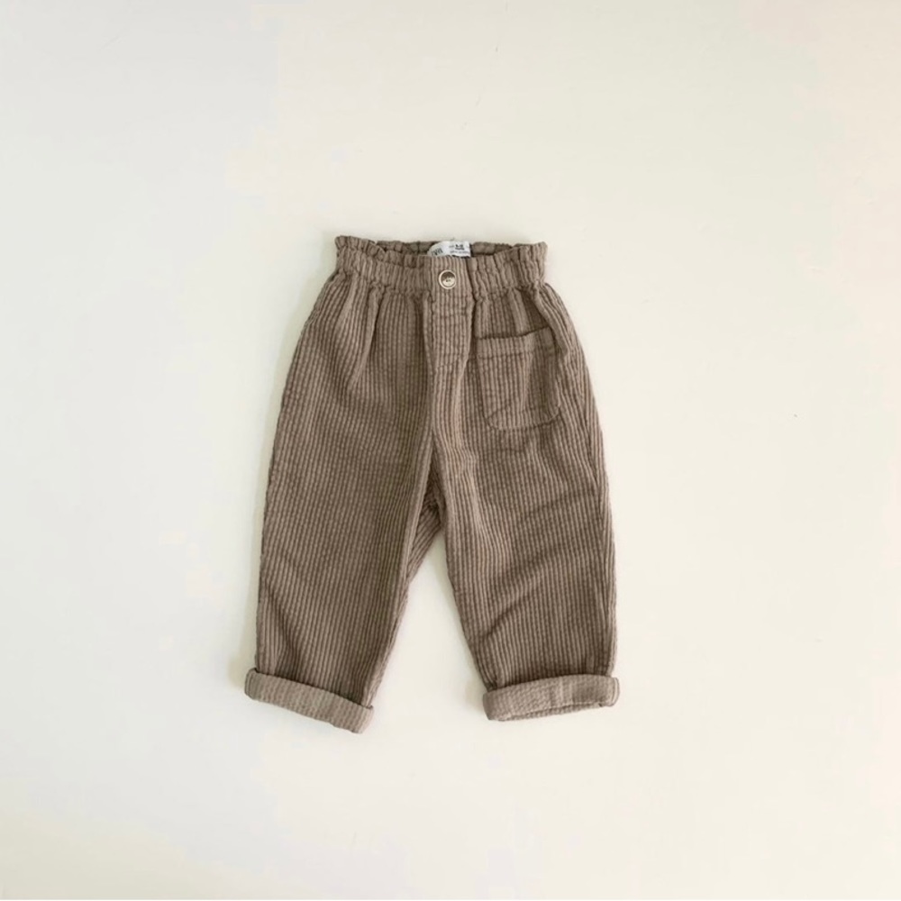 Zara paper bag joggers